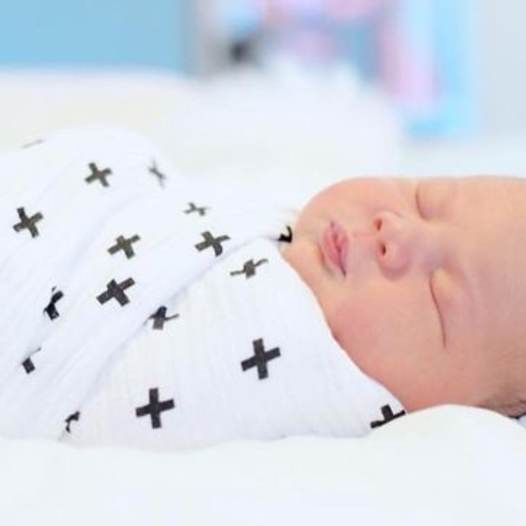 Black swaddle hot sale blanket